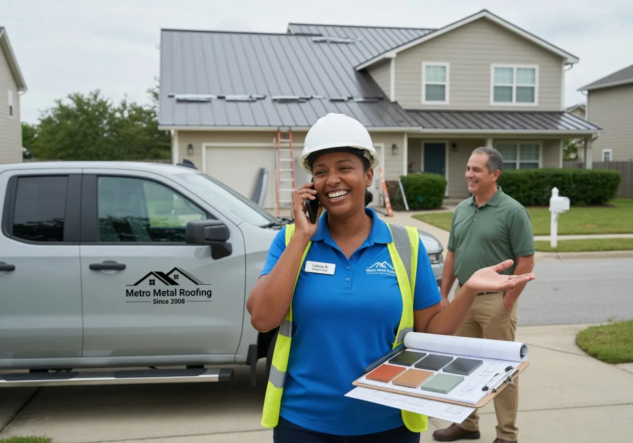 Storm Damage Metal Roof Repair in Farmington, WV